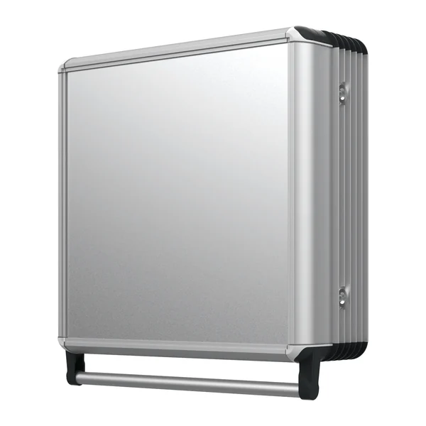 ECO.6091.0106 — Console enclosure ECO 060 +91, 300 × 400 × 150 mm, hinged cover, with one handle — Teknokol