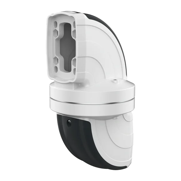 TK060.500 — Support arm system module TK060: horizontal rotating module, S-shaped, hinge type between two profiles, rotation angle 315° (± 170°) — Teknokol