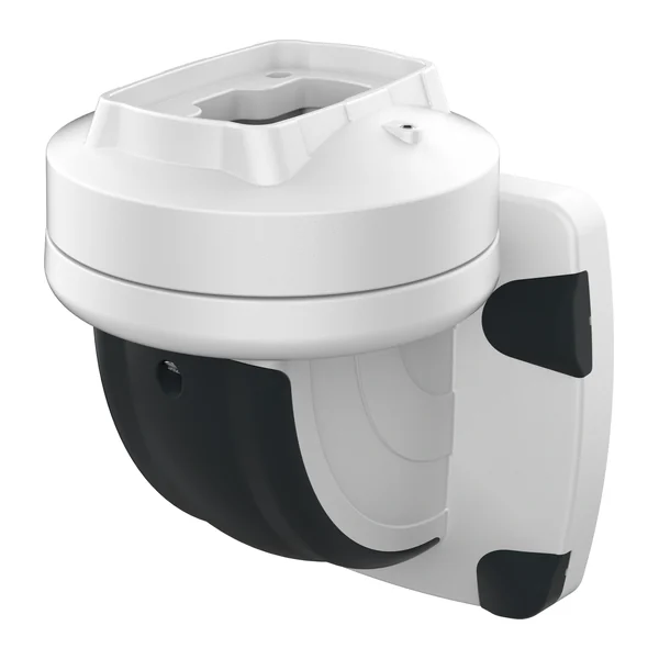 TK120.710 — Support arm system module TK120: rotating base S-shaped, wall mounting, vertical outlet, rotation angle 315° (± 150°) — Teknokol