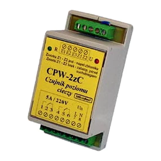 CPW-2ZC — Level control relay MikroBest, conductive liquids