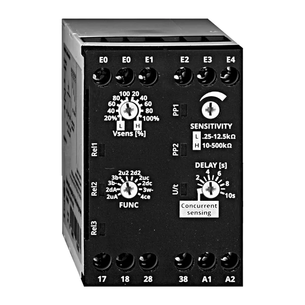 UR9L1063 — Level monitoring relay for liquids, 24-240V AC / DC, 3 NO