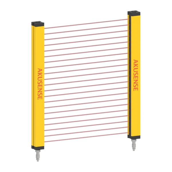 BML14-T1203PC — Cortina de lumină, 12 raze × 14 mm, înălțime de protecție 154 mm, PNP