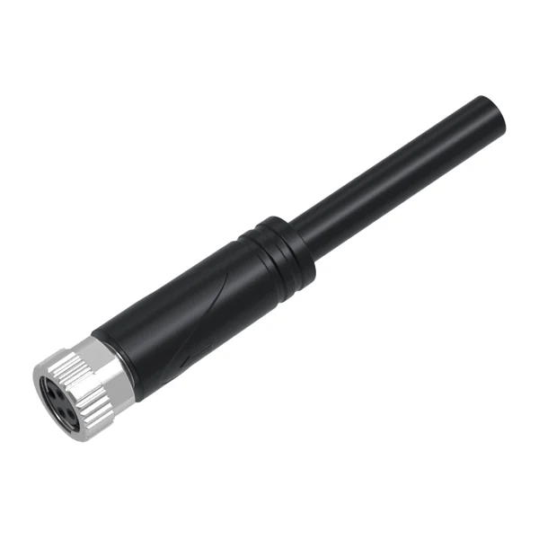 CA08FS3-2C — Cable with connector M8, female, straight, 3 pins, 2 m