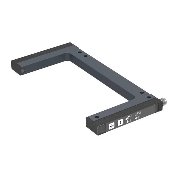 KLM06-0304NP — Fork sensor, laser, slot 30 mm, NPN/PNP, switchable, M8 connector, 4 pins