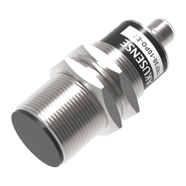 TYF30-22PO-E2 — Inductive sensor M30, flush, 22 mm, PNP NO, M12 connector, 4 pins
