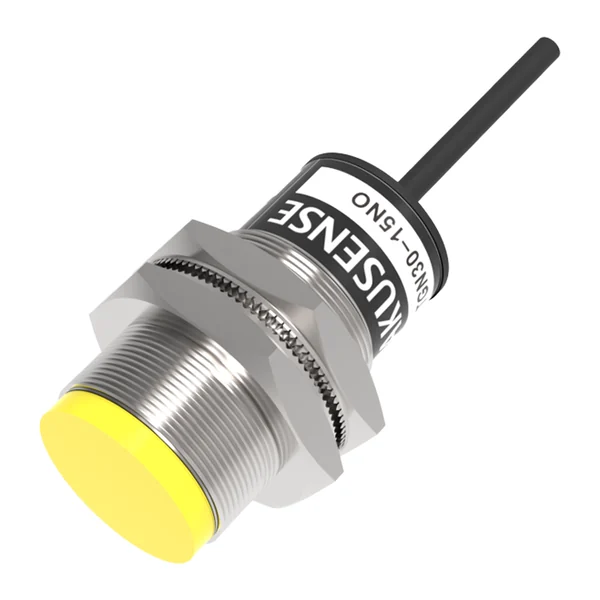 TGN30-15PO — Senzor inductiv M30, ne-montat, 15 mm, PNP, normal închis (NC), cablu 2 m, 3 fire.
