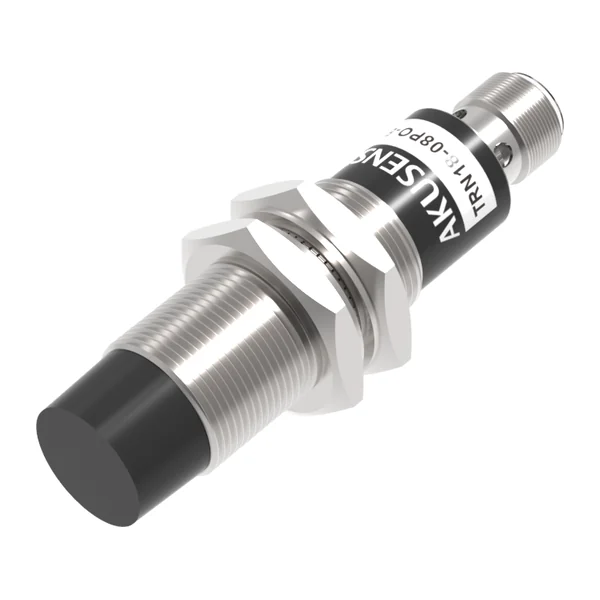 TRN18-08NC-E2 — Inductive sensor M18, non-flush, 8 mm, NPN NC, M12 connector, 4 pins