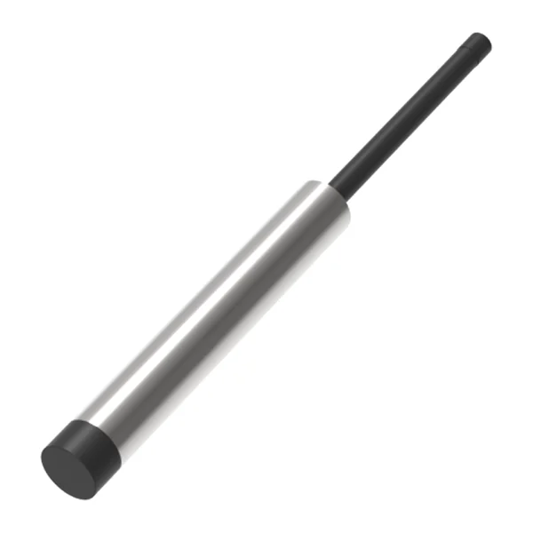 TRN6.5-02PO — Inductive sensor ø6.5, non-flush, 2 mm, PNP NO, cable 2 m, 3 cores