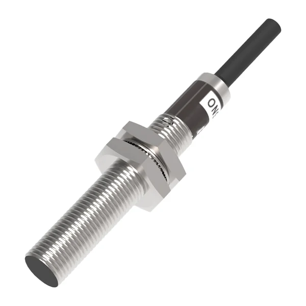TXF05-01NC — Inductive sensor M5, flush, 1 mm, NPN NC, cable 2 m, 3 cores