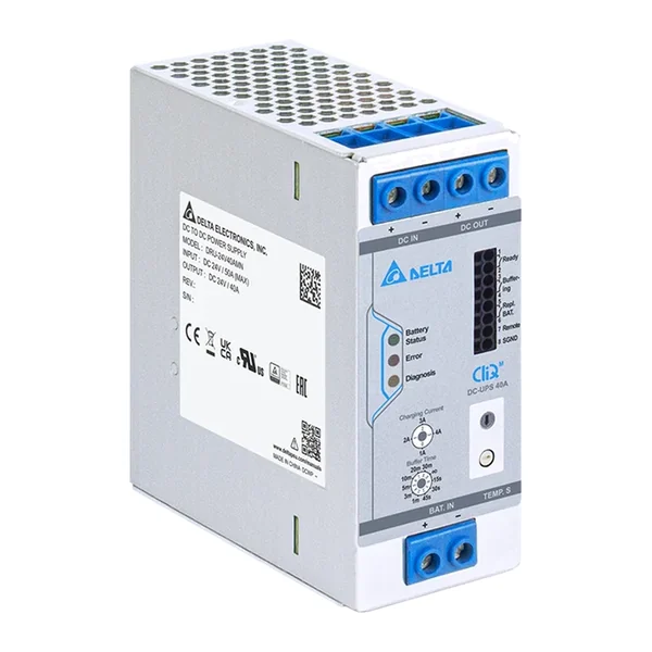 DRU-24V40AMN — DC UPS модул Delta CliQ (модули) DRU-24V40AMN, 24 V DC, 40 A, 960 W