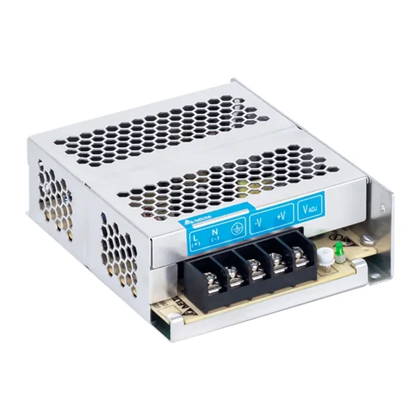 PMC-12V050W1AA — Импулсно захранване за монтаж на панел Delta PMC, 12 V DC / 4,17 A, 50 W, монофазно